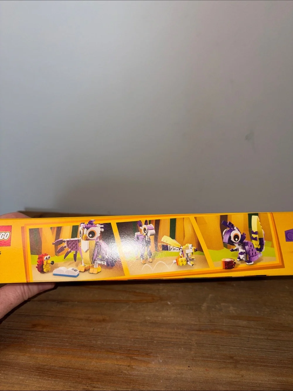 NIB LEGO Creator Fantasy Forest Owl Set - Purple, Yellow, White